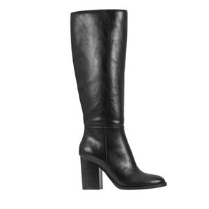 Unisa Black Heeled Boots
